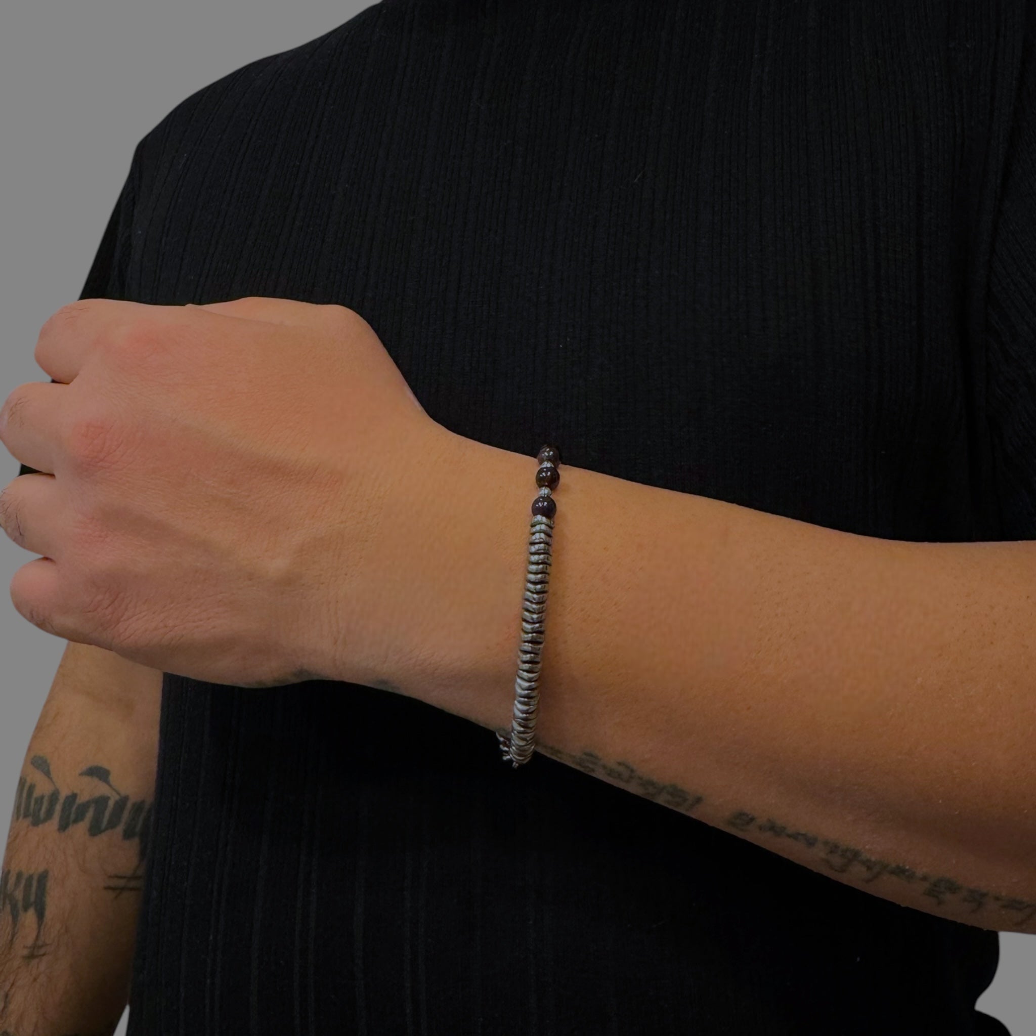Bracciale granato Sharifa Crystals